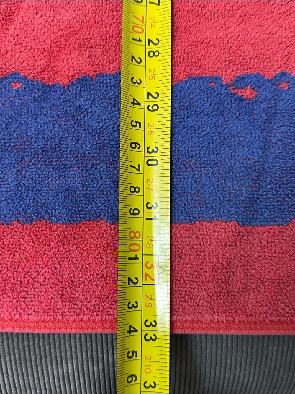 Lauren Ralph Lauren Red & Blue USA American Flag Beach Bath Towel